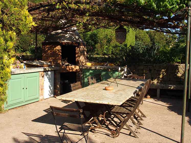 Cuisine d'été de l'Amandari