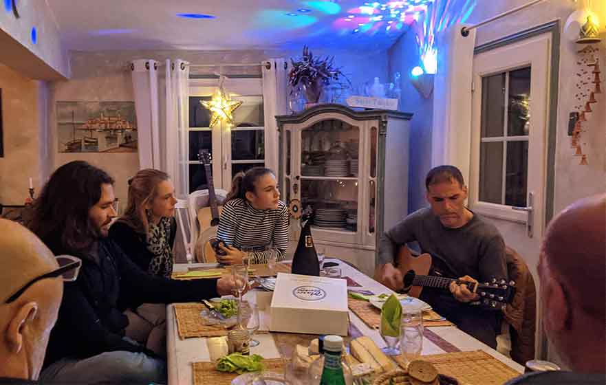 Table d'hôtes dîner